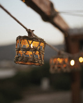 Guirnaldas de luces para exterior