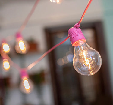 ALLEGRA PINK STRING LIGHTS | INDOOR USE