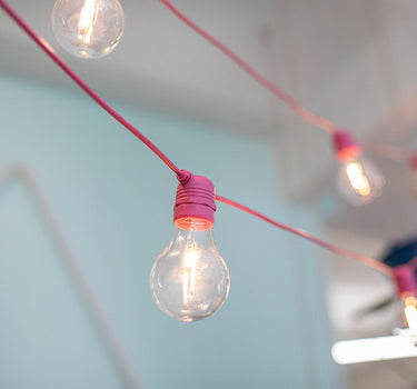 ALLEGRA PINK STRING LIGHTS | INDOOR USE