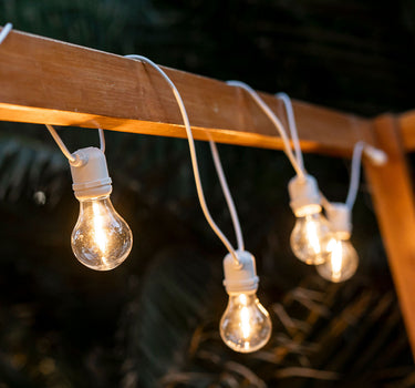 ALLEGRA WHITE STRING LIGHTS | INDOOR USE