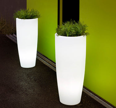 Bambu 90 flowerpot with light 