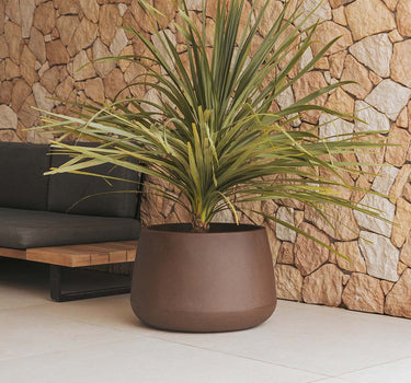 CAMELIA 60 solid color round flowerpot