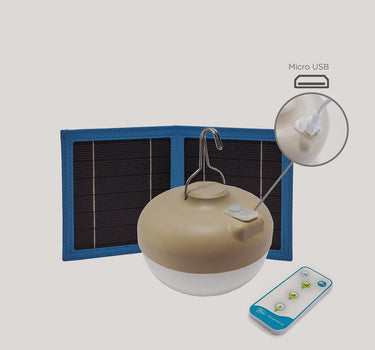 CHERRY portable solar charging light bulb