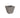 CLAVEL 30 SOLID COLOR SQUARE FLOWER POT