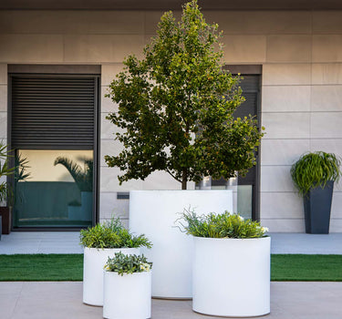 HORTENSIA 50 solid color round flowerpot 