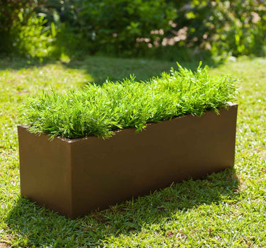 JARA 100 x 40 Rectangular solid color flowerpot