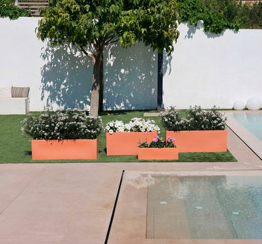 Jara rectangular plant pot