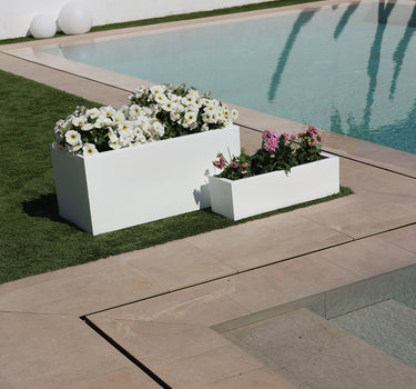 Jara rectangular plant pot