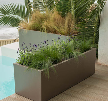 Jara rectangular plant pot