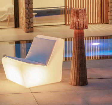 LOLA 110 Nature Natural Fibre Floor Lamp