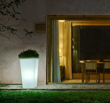 MELISA 50 Tall flowerpot with light 