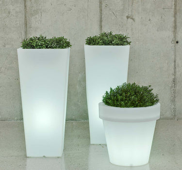 MELISA 40 Tall flowerpot with light 