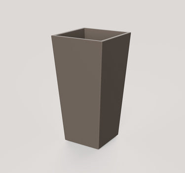 Tall planter in MELISA 40 Taupe colour