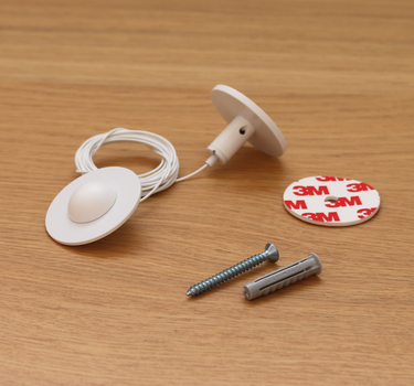 ROLL wireless round wall light for indoor use