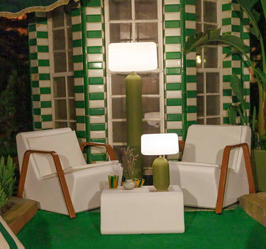 PHOEBE 145 Rechargeable Solar Outdoor Floor Lamp