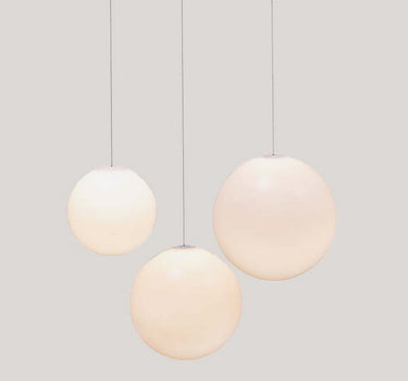 PIANETA SPHERICAL PENDANT LAMP WITH RECHARGEABLE BATTERY