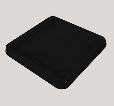 Black Square 50 Planter Plate