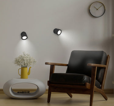 ROLL 8 Indoor Cordless Round Wall Light