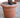 Round flower pot in ROSA 75 RUSTIC