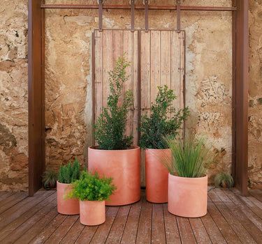 Hortensia round plant pot
